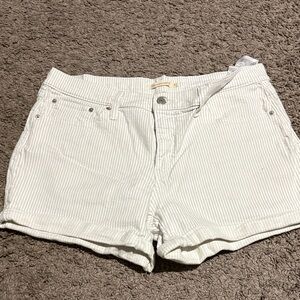 Stylish Striped Jean Shorts for Women